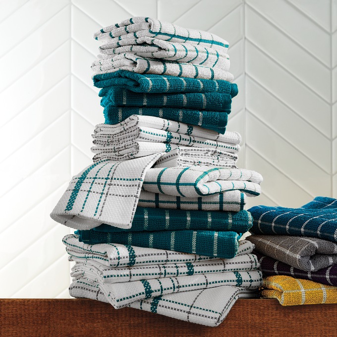 20 piece kitchen towel set outlet