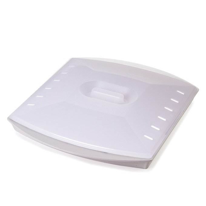 Progressive Microwave Bacon Grill with Cover and Fat-Draining Design, , large