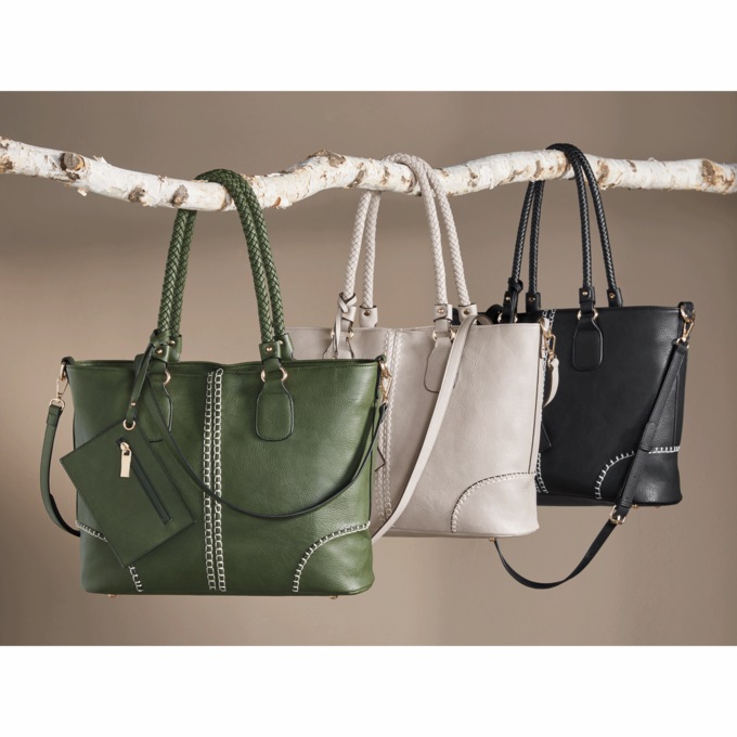 Whipstitch Tote, , large
