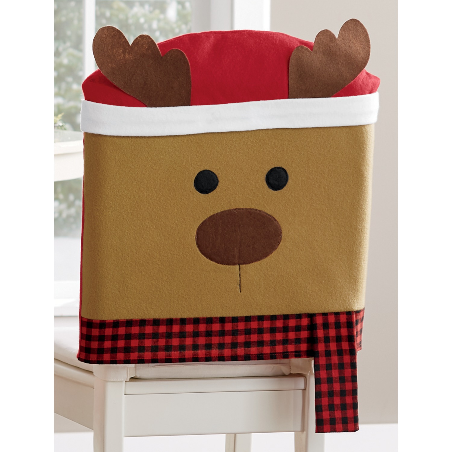 Reindeer best sale chair covers