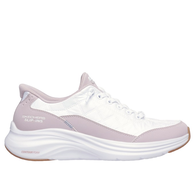 Skechers Women's Slip-Ins Martha Stewart Contour Foam Shoe, Lavender, large