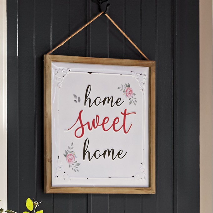 Home Sweet Home Sign Country Door