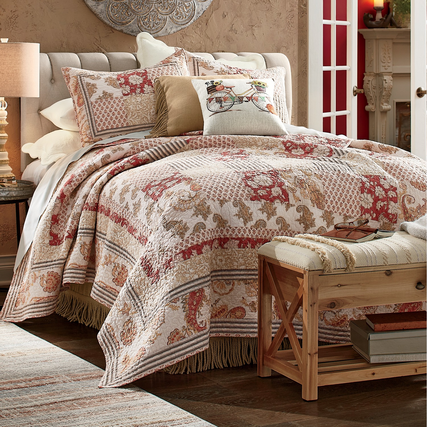 Abriana Oversized Quilt Country Door