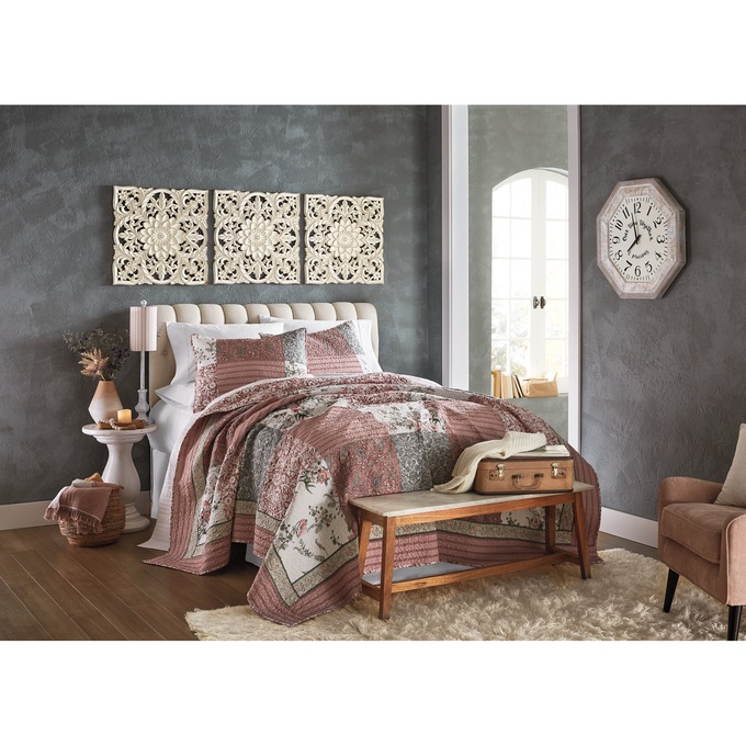 Adele Oversized Quilt and Sham, , large
