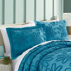 Fleur Chenille Sham, , large
