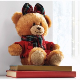 Plaid Teddy Bear, , large