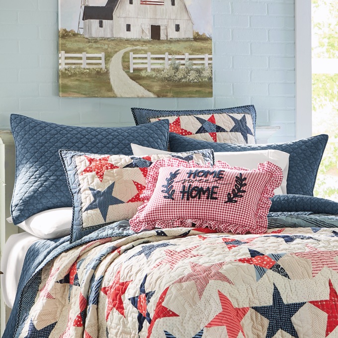 Stars and Stripes Sham, , large