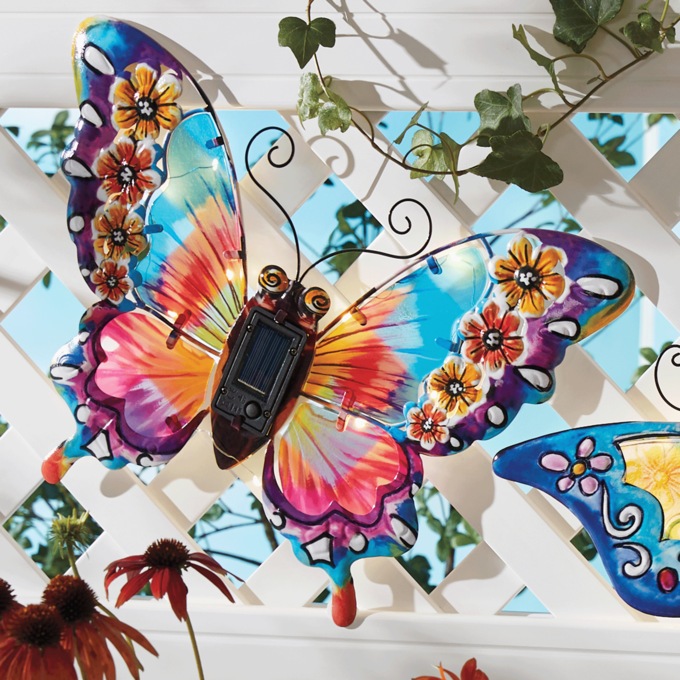 Solar Metal Butterfly, , large