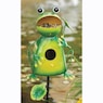 Frog Bird Feeder Garden Stake, , large