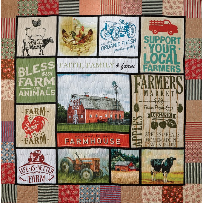 Farm Quilt, , large