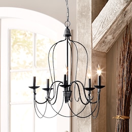 Farmhouse Chandelier, , large