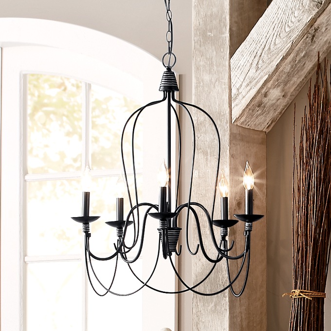 Farmhouse Chandelier, , large