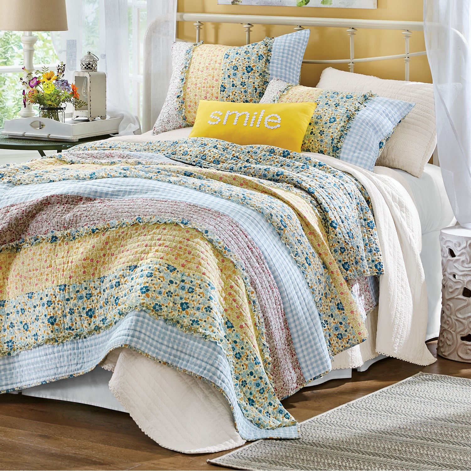Bluebell Oversized Quilt Country Door