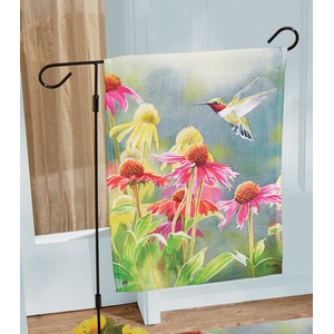 Floral Decorative Garden Flag, , large