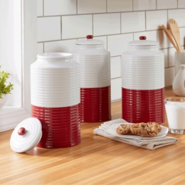 Two-Tone Canister Set, , large