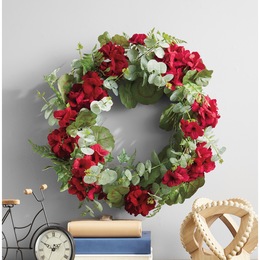 Geranium Wreath, , large
