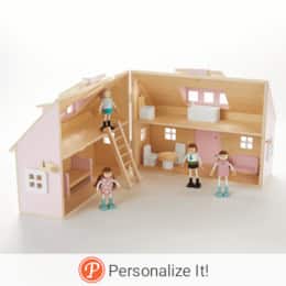 Personalized Cottage Dollhouse, , large