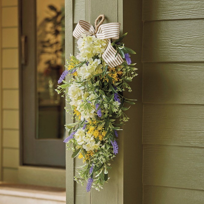 Lavender & Hydrangea Swag, , large