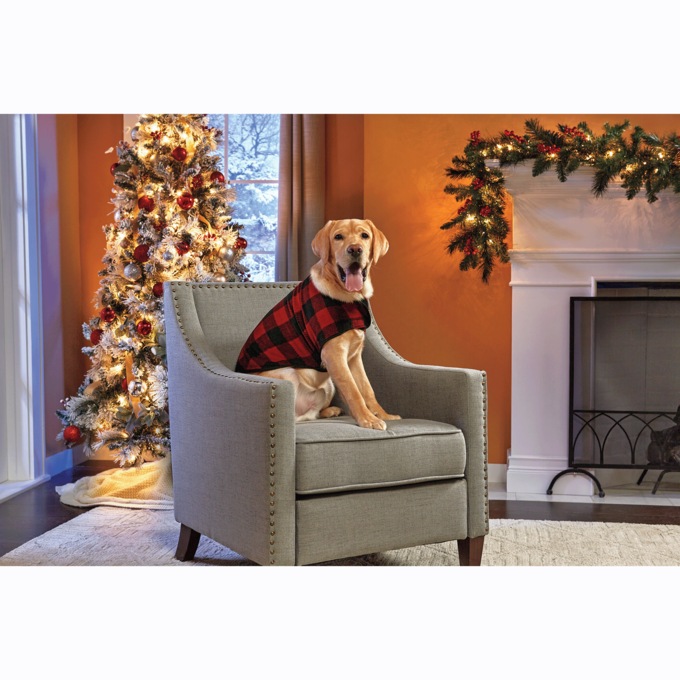 Dog Fleece Sweater Jacket, , large
