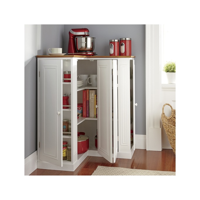 Corner Storage Cabinet Country Door