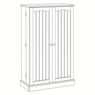 Melissa Double-Door Pantry, White, large