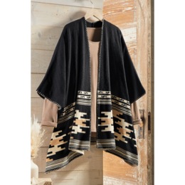 Colby Cape Cardigan, , large