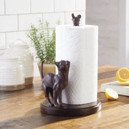 Cat &amp; Bird Paper Towel Holder, , large