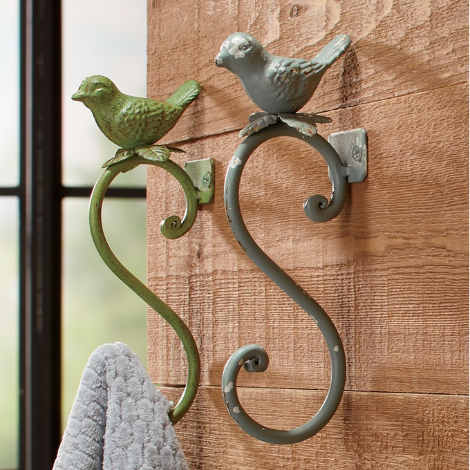 Bird hooks for wall shop