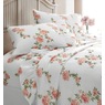 Floral Cotton Ruffled Sheet Set, , large