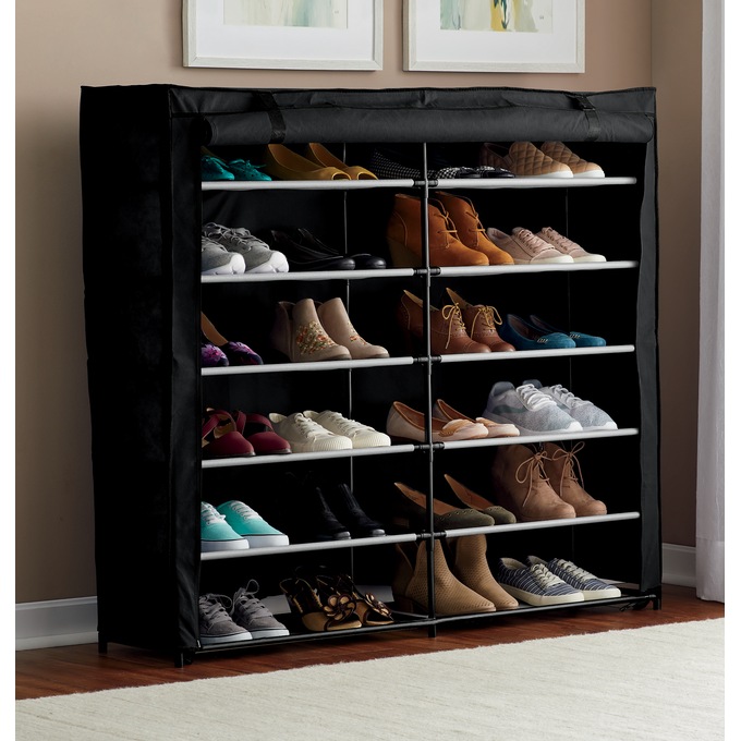 6-Layer Double Shoe Rack, , large