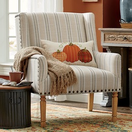 Burrow Wingback Chair, , large