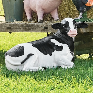 Calf Farm Animal Statue, , large