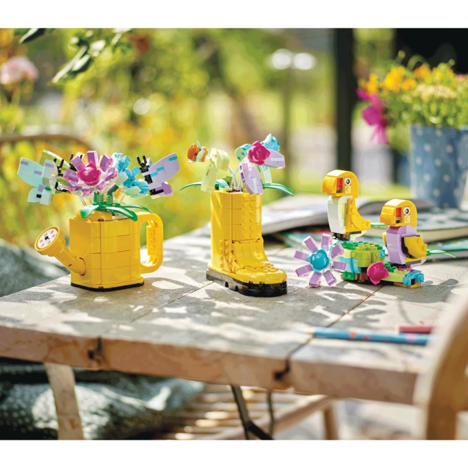 LEGO Creator Flowers In A Watering Can 3in1 Toy, , large