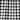 Classic Gingham 3-Piece Bedspread Set with Shams, Black, swatch