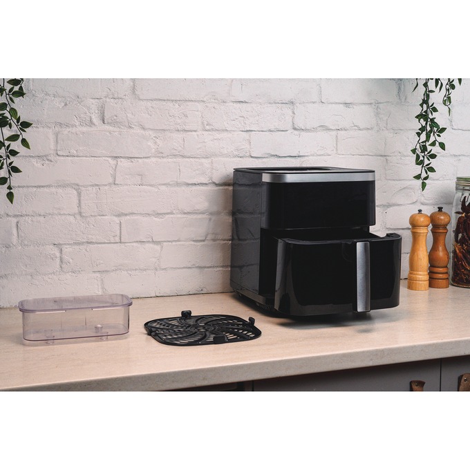 Guy Fieri Flavortown 6.5-Quart Steam Air Fryer, Black, large