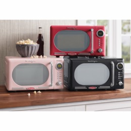 Nostalgia 0.7 cu. ft. Countertop Microwave Oven, , large