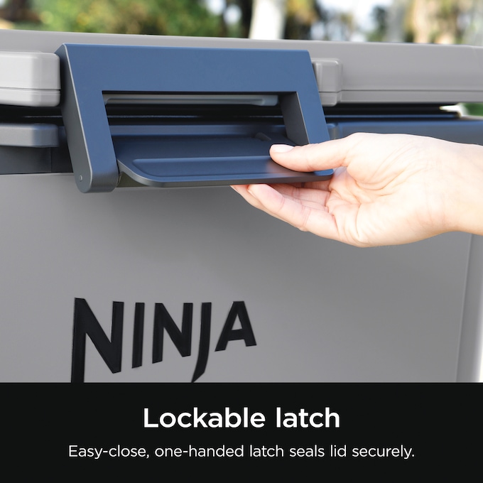 Ninja FrostVault Hard Cooler with Dry Zone, Gray, large