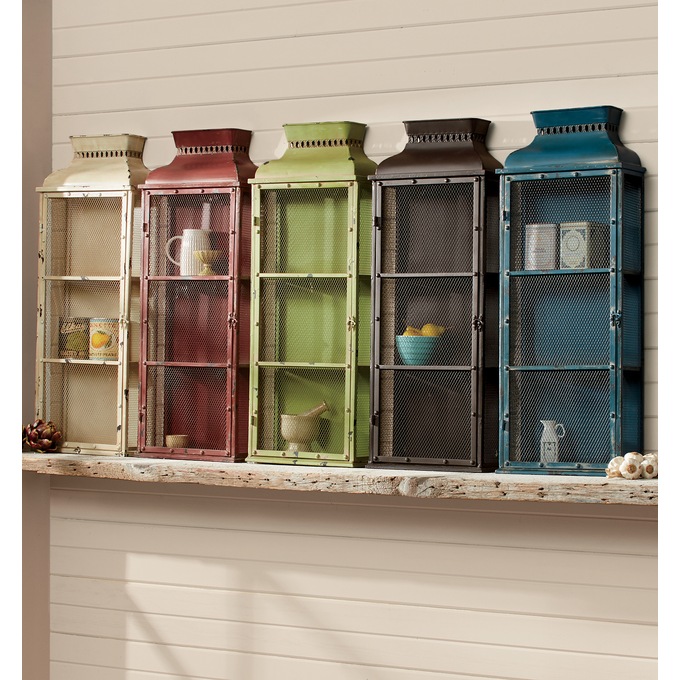 Rustic Colored Medicine Cabinet Country Door