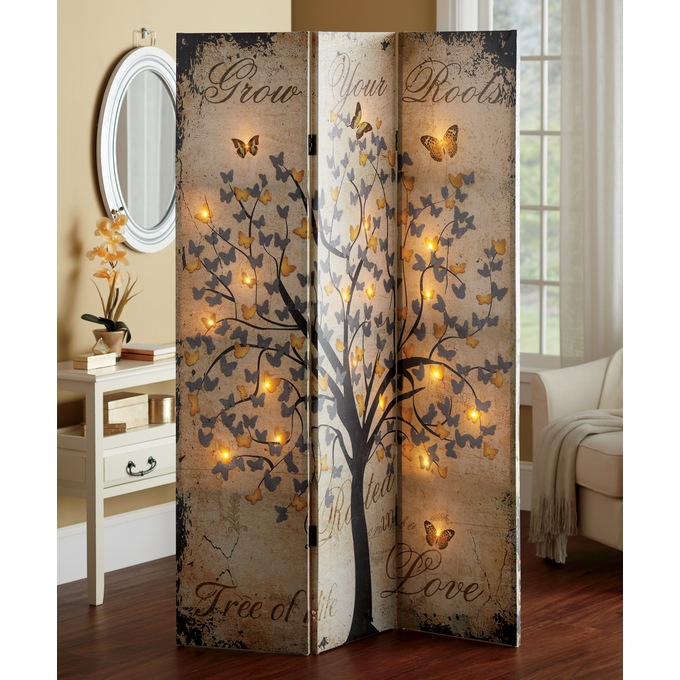 Butterfly Tree LED Room Screen, , large