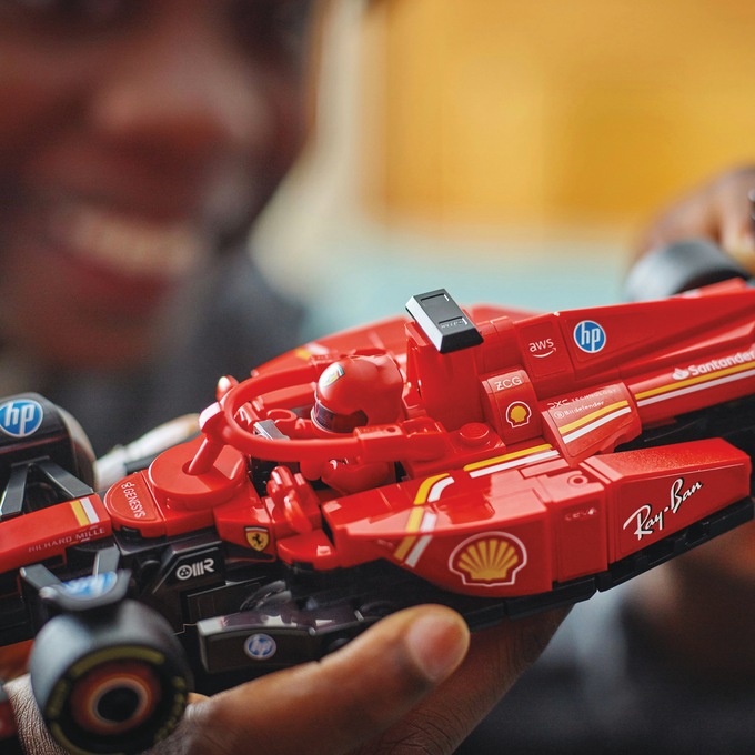 LEGO Speed Champions Ferrari SF-24 F1 Race Car, , large