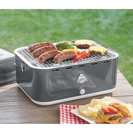 Pit Boss Pit Stop Portable Charcoal Grill, , large