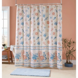 Coralie Shower Curtain, , large