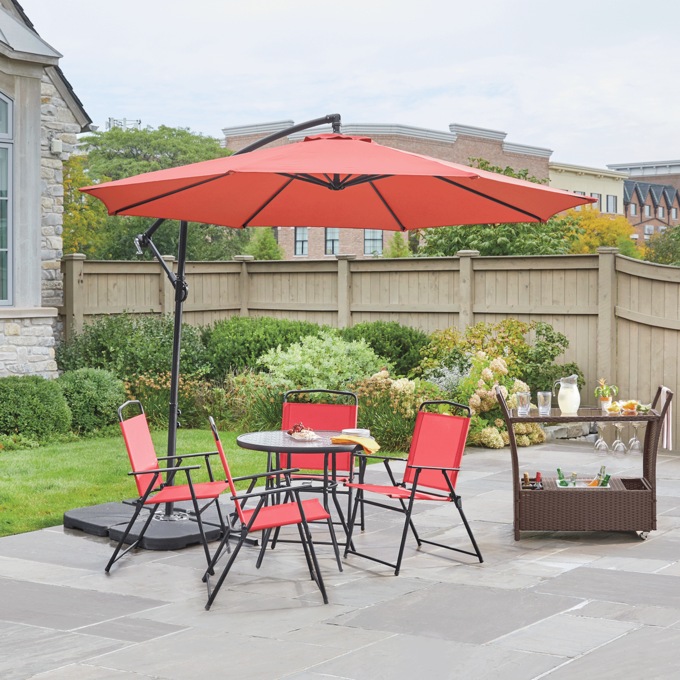 10' Offset Umbrella, , large