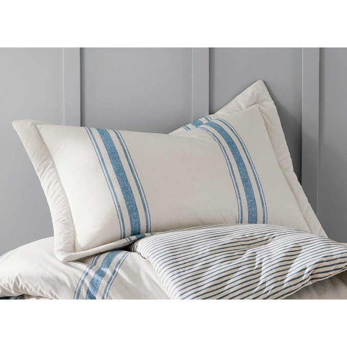 Farmhouse Stripe Comforter And Sham Country Door