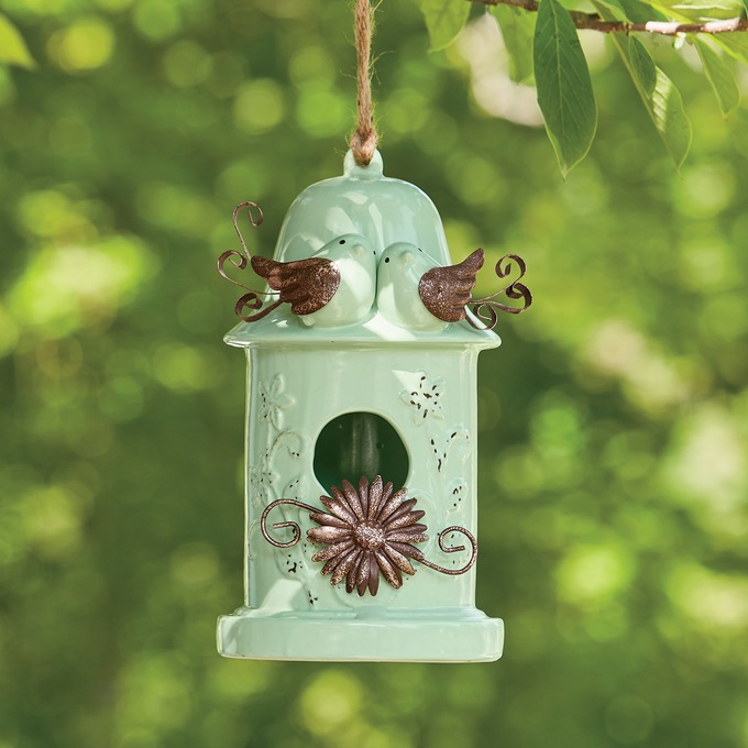 Kissing Birds Birdhouse, , large