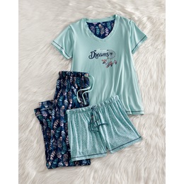 3-Piece Dream Catcher PJ Set, , large