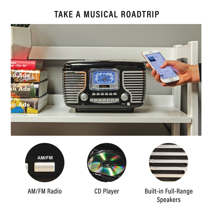 Crosley Retro CD Radio, , large