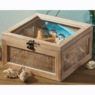 Decorative Natural Woven Box, , large