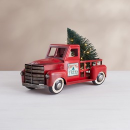 Red Christmas Truck, , large