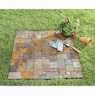 Set of 8 Outdoor Stone Patio Tiles, , large